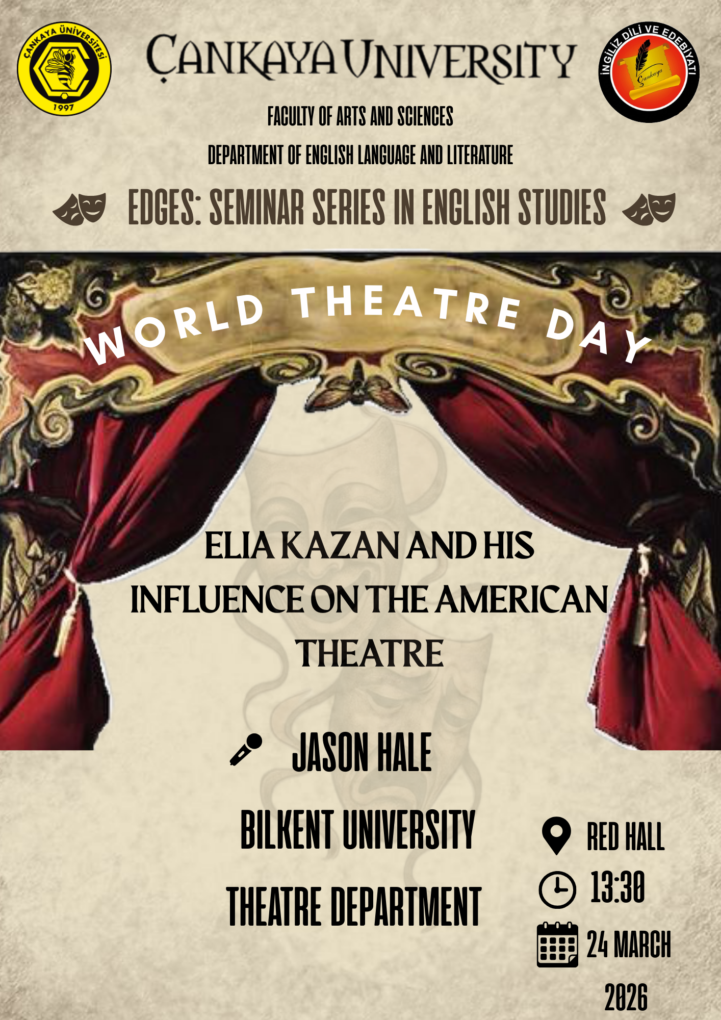 Bölüm Seminerleri (Edges Seminar Series: Elia Kazan and His Influence on American Theatre)